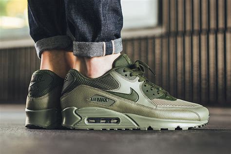 nike air max 90 army groen wit bruin|air max 90 tan shoes.